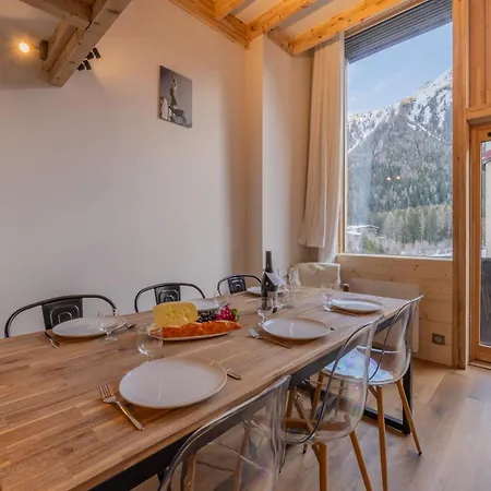 Apartment Duplex View Mont-blanc For 6 - Happy Chamonix